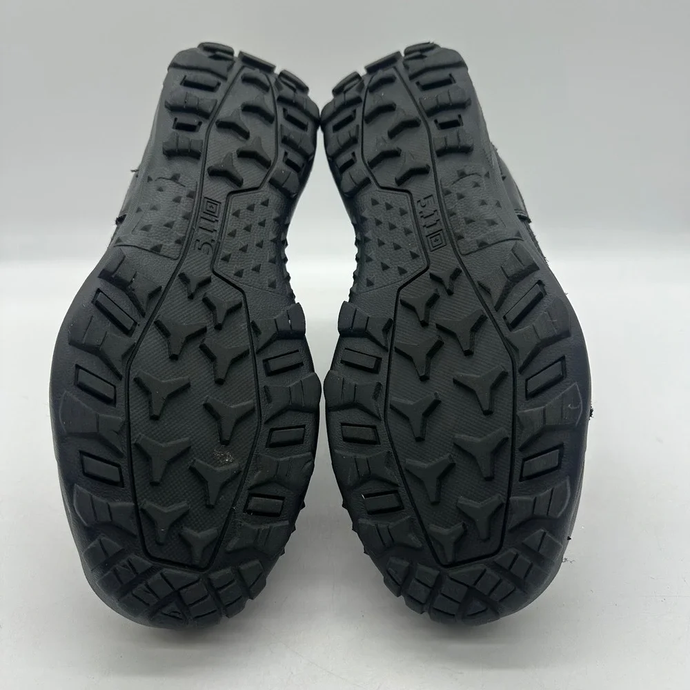 5.11 Tactical 12439ABR Mens Size 9 Black Leather Duty Work A/T 6